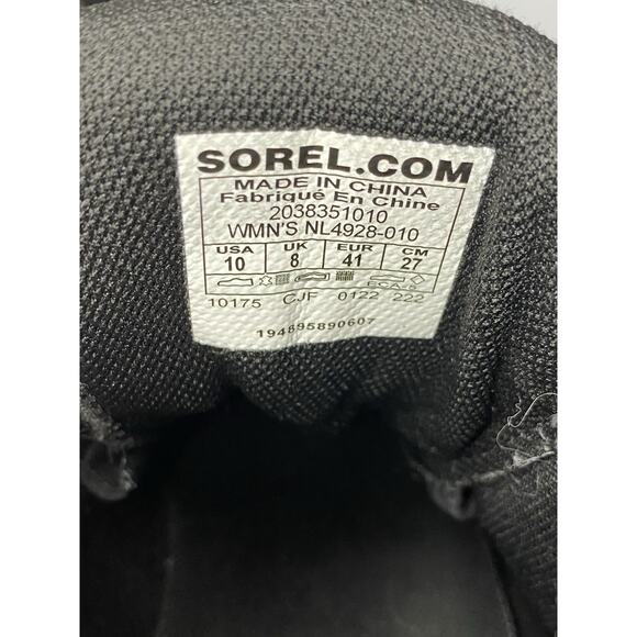 Sorel Out N About Sport Wedge Boots Shoes NL4928-010 Womens Size 10 - Picture 6 of 8